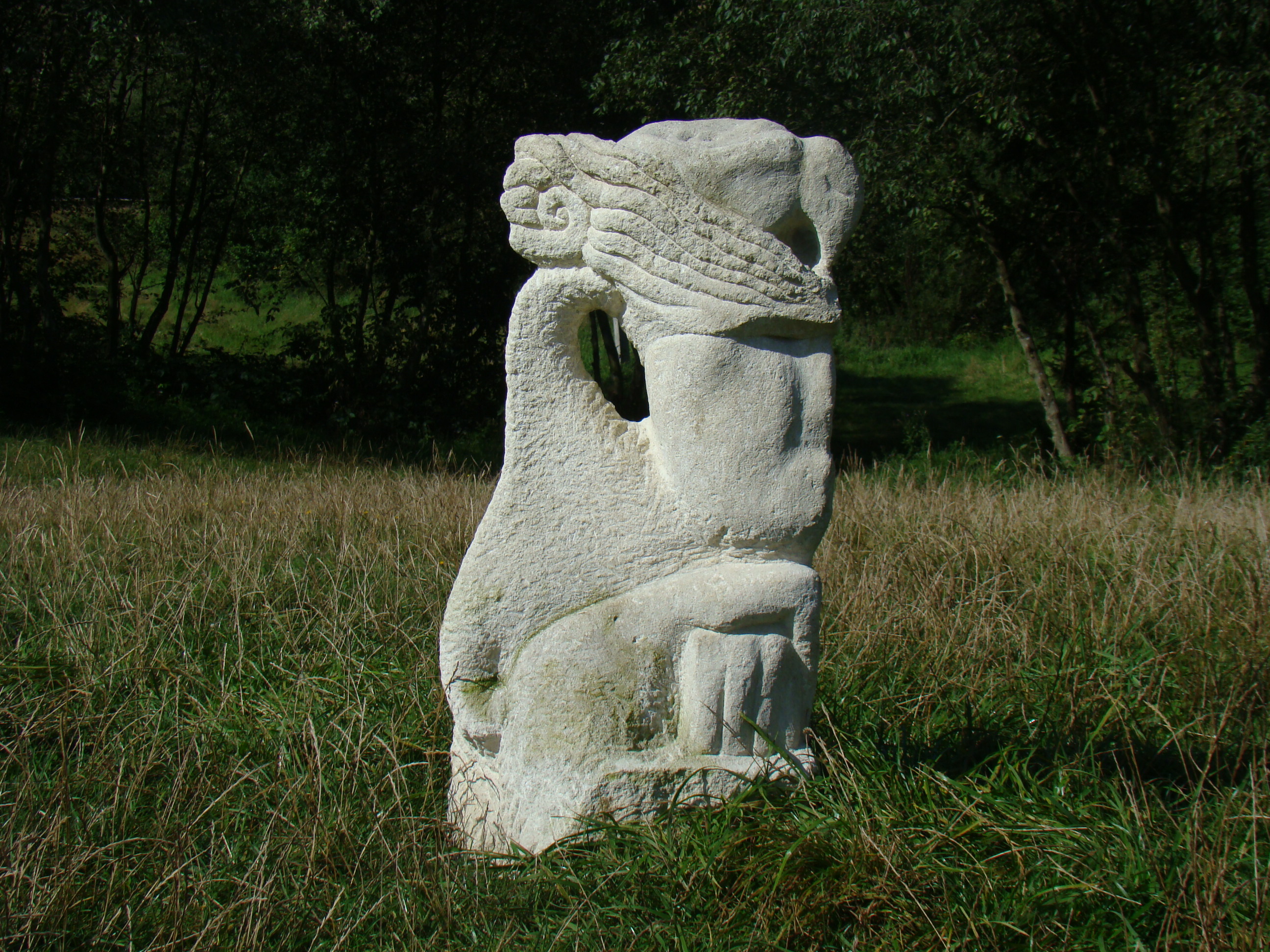 Гордій Старух. Зозуля, 2007. Камінь вапняк