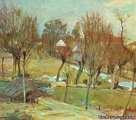 Олекса Новаківський. Рання весна, 1911