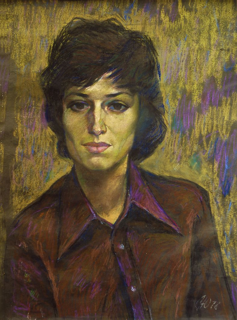 Юрій Скандаков. Жіночий портрет, 1978