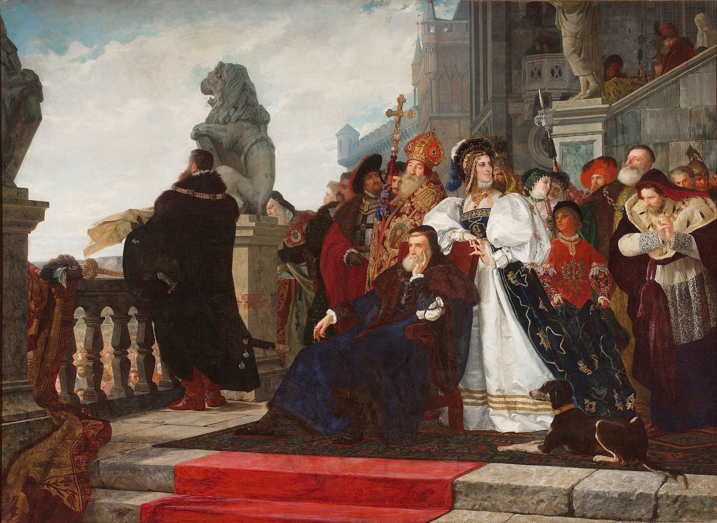 Генрік Родаковський. Король Сигизмунд, 1872 