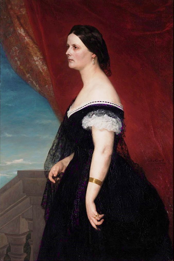 Генрік Родаковський. Портрет дружини, 1865