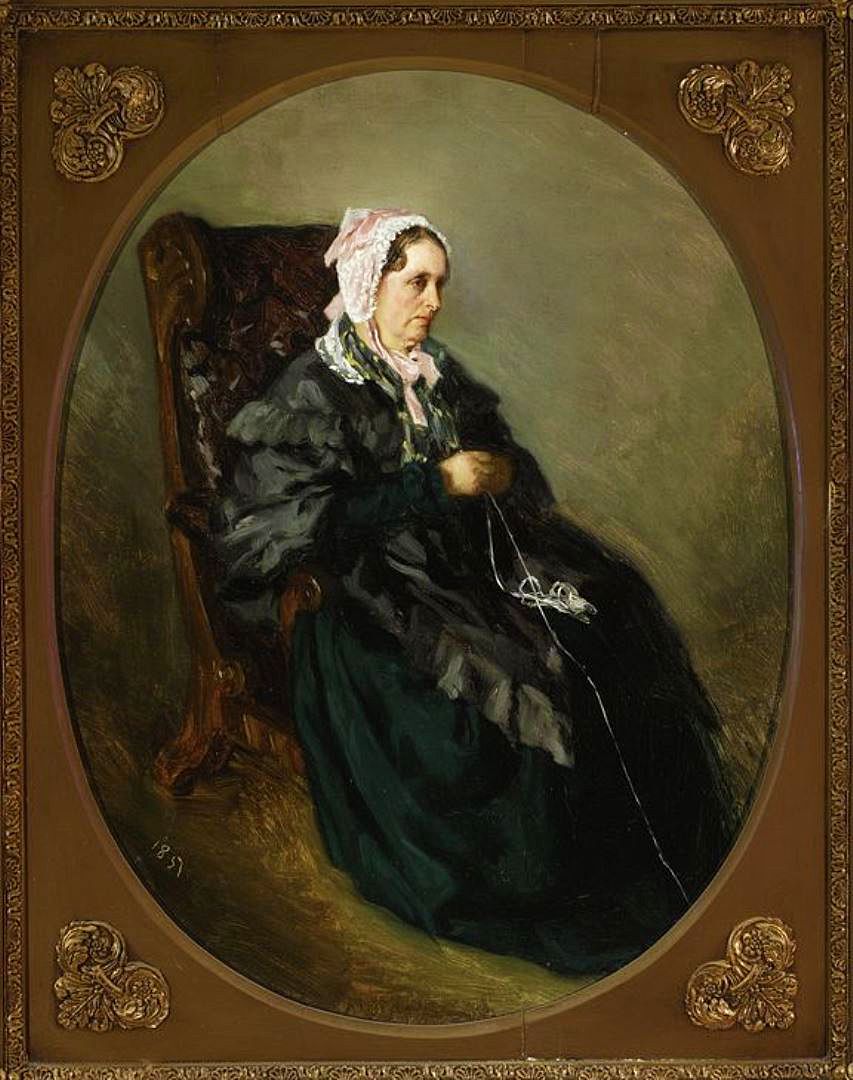 Генрік Родаковський. Портрет тітки художника, 1851