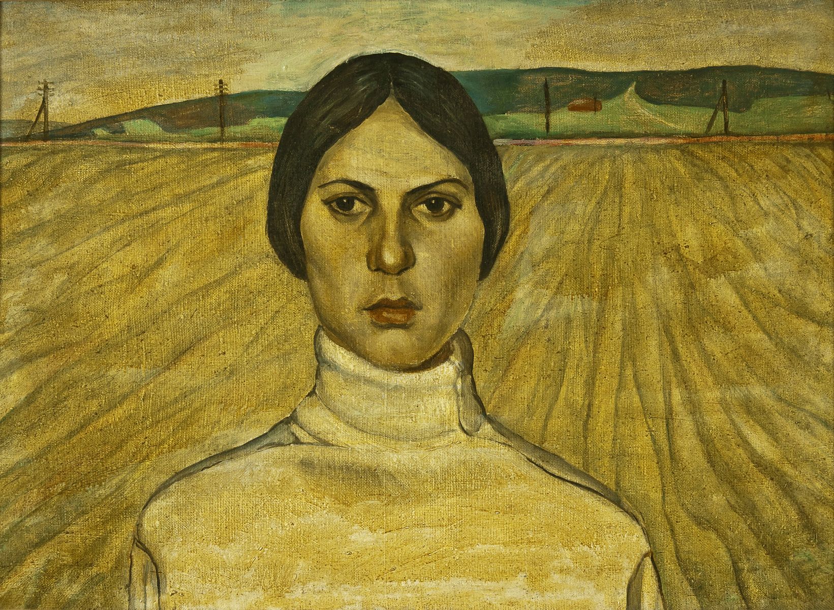 Михайло Безпалків. Портрет Анни, 1972. Олія, полотно; 48х70