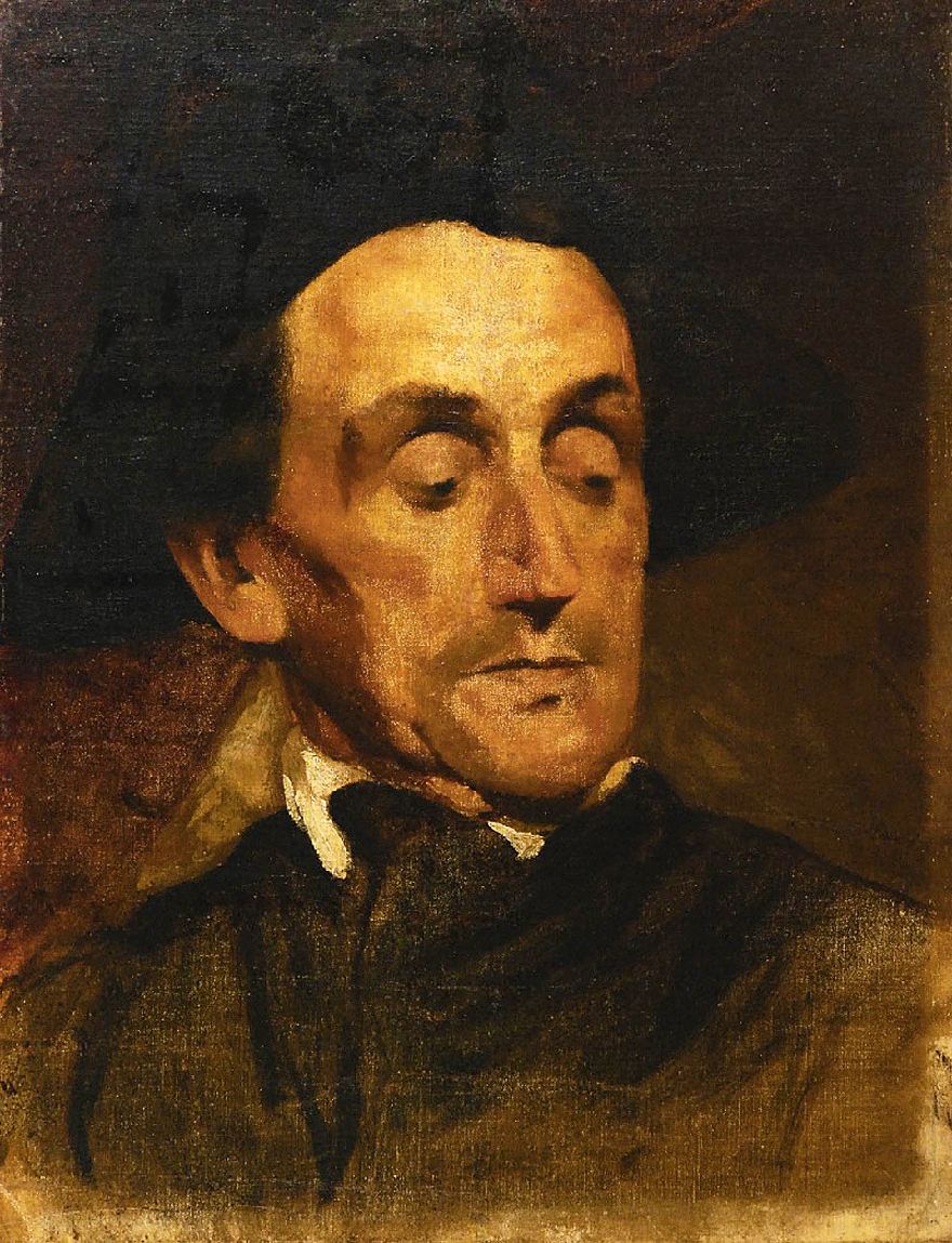 Маурицій Ґотліб. Портрет актора, 1878