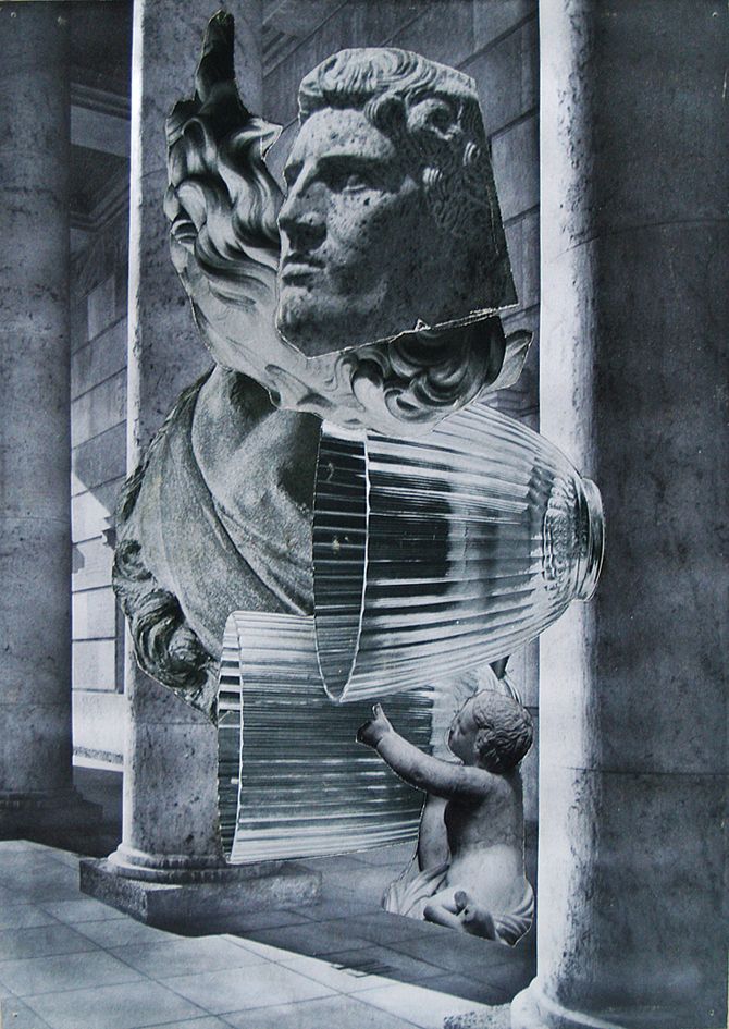 Олександр Кшивоблоцький. Композиція фотоколаж, 1949-1970-ті