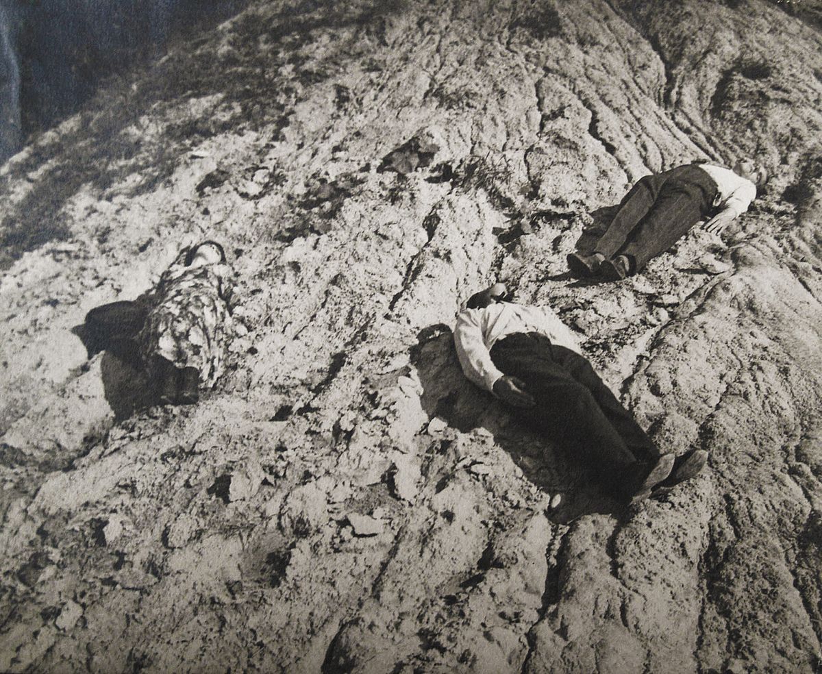 Олександр Кшивоблоцький. Композиція з фігурами, що лежать, 1930 фото