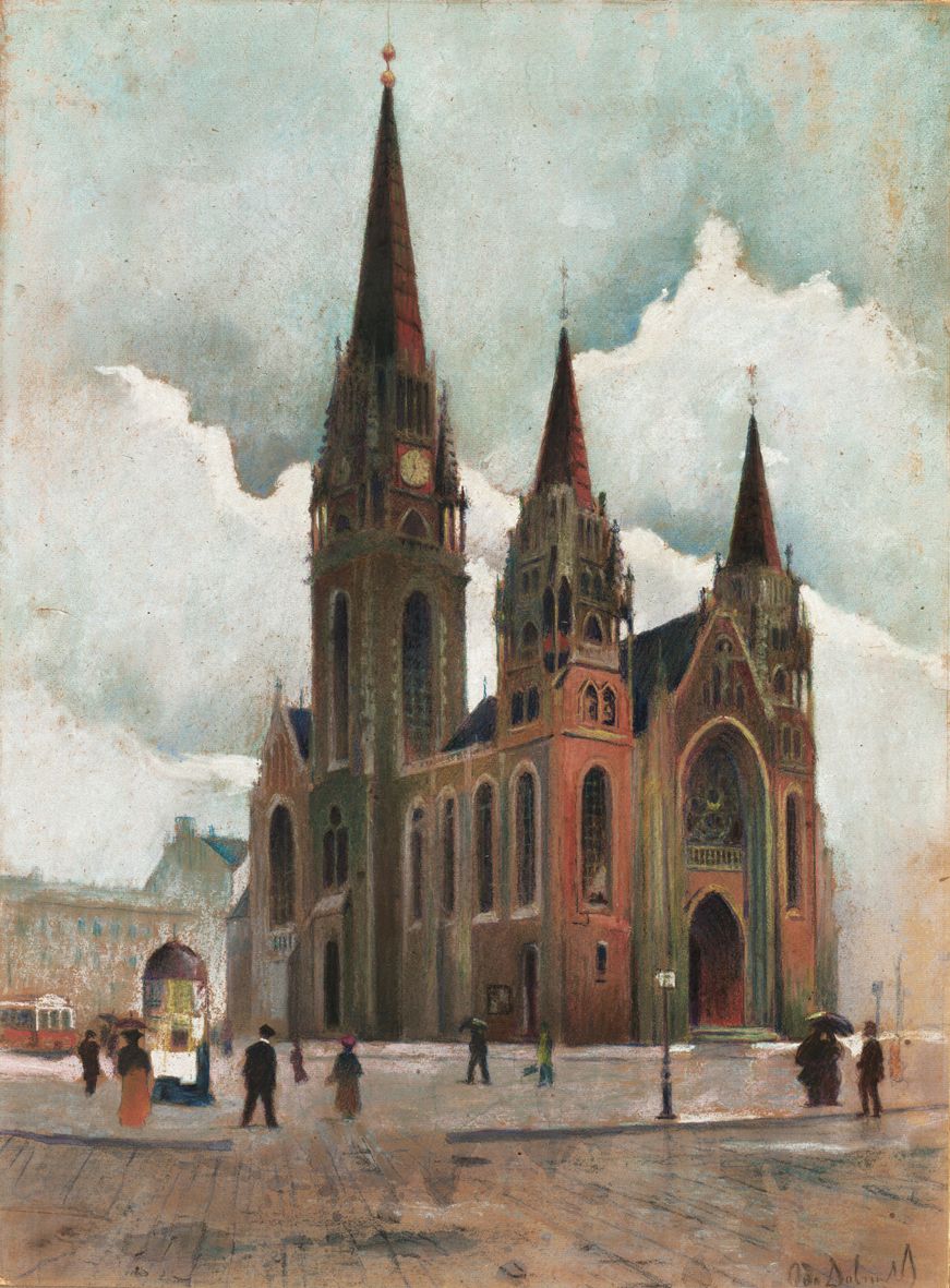 Одо Добровольський. Костел св Ельжбети, 1903