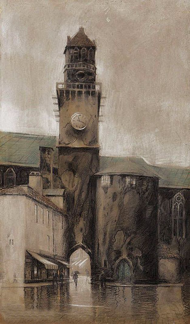 Одо Добровольський. Руан катедра, 1912
