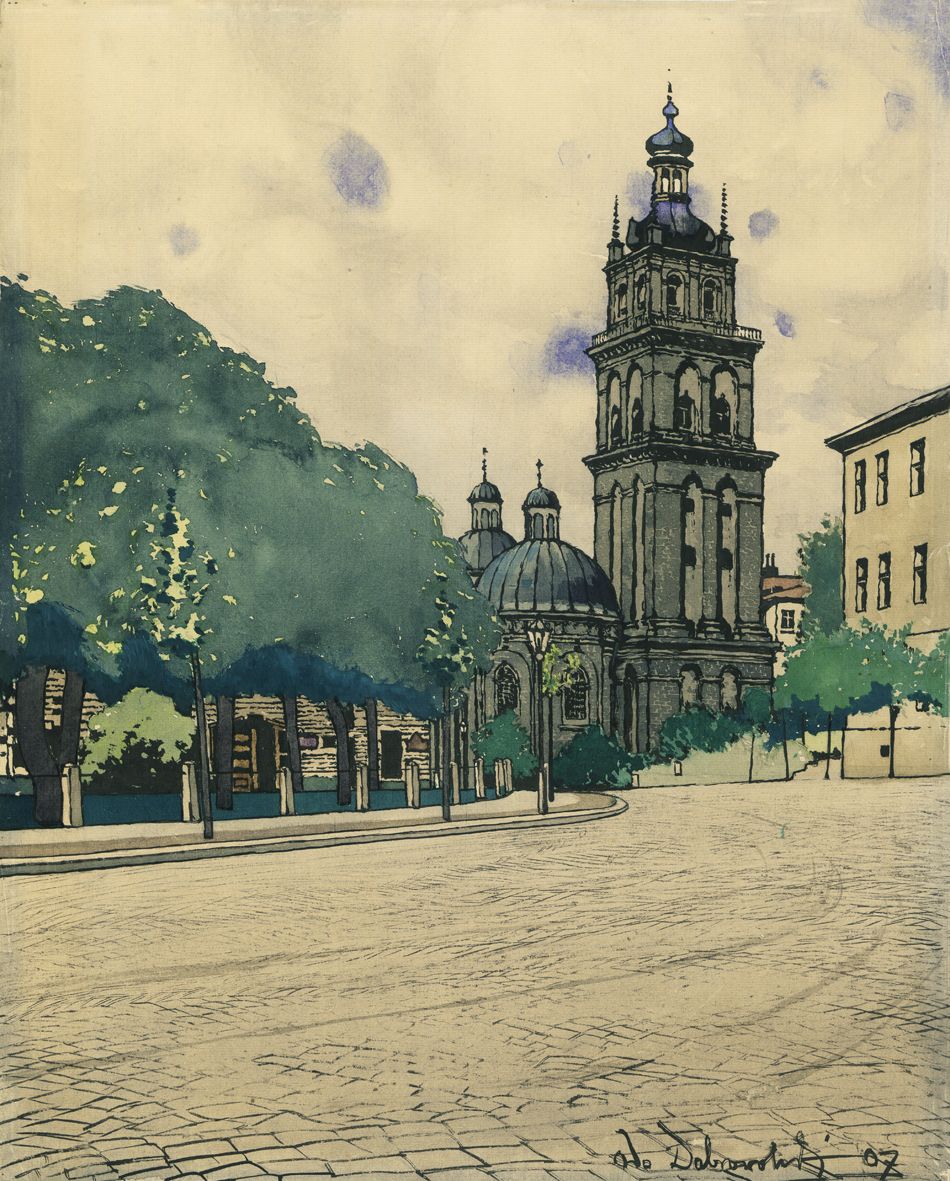 Одо Добровольський. Волоська церква, 1907