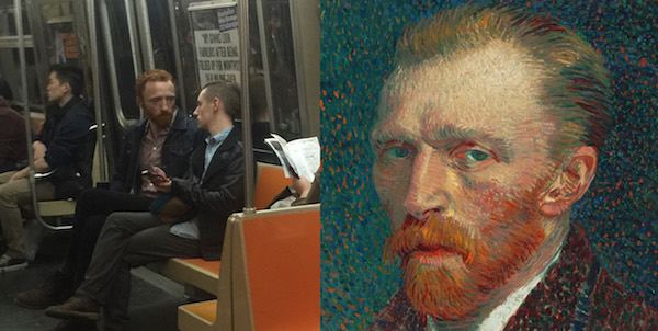 Ван Гог в метро