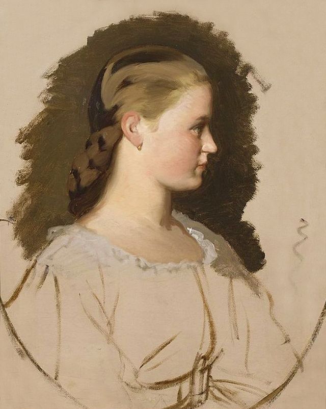 Артур Ґроттґер. Клементіна Дідушицька, 1865. Полотно, олія, NMW