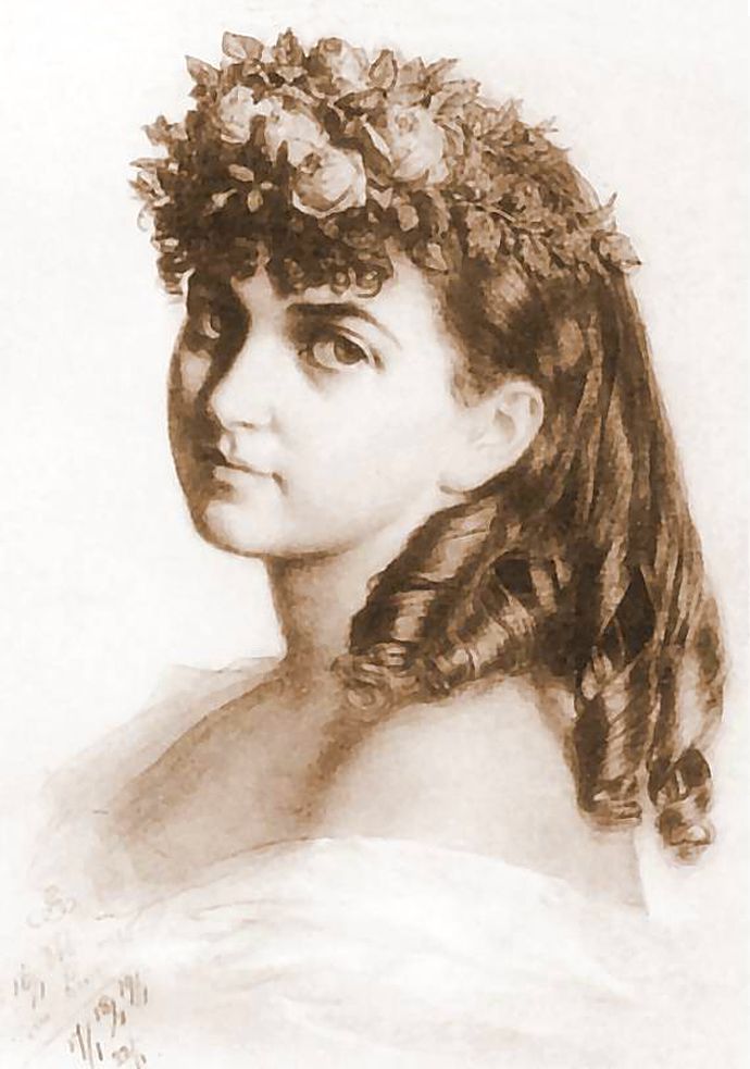 Артур Ґроттґер. Ванда Монне, 1866