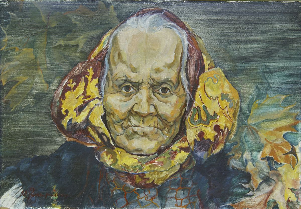Микола Грималюк. Баба Євдокія, 1981