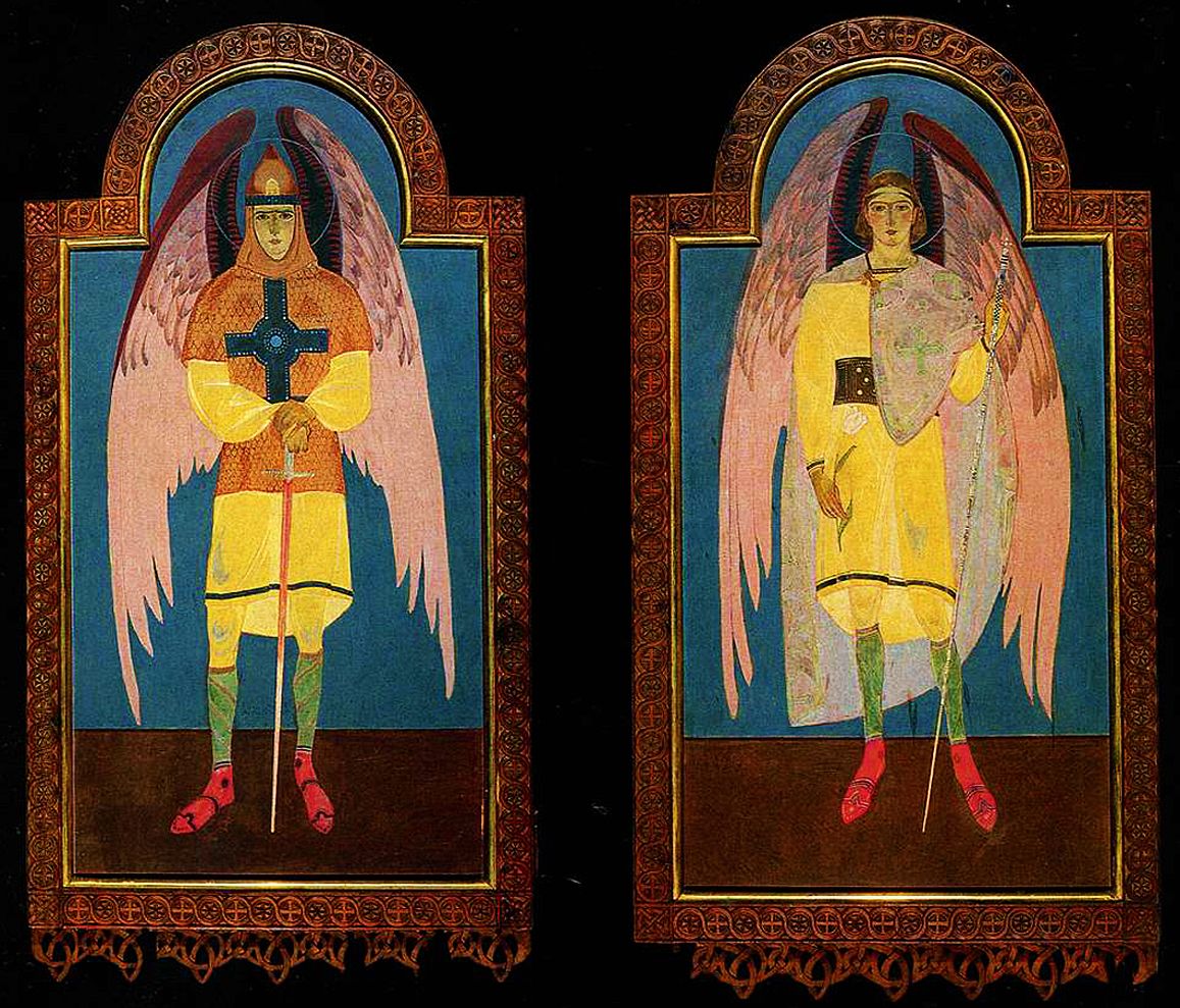Петро Холодний. Двері іконостасу каплиці св Духа, 1920-і