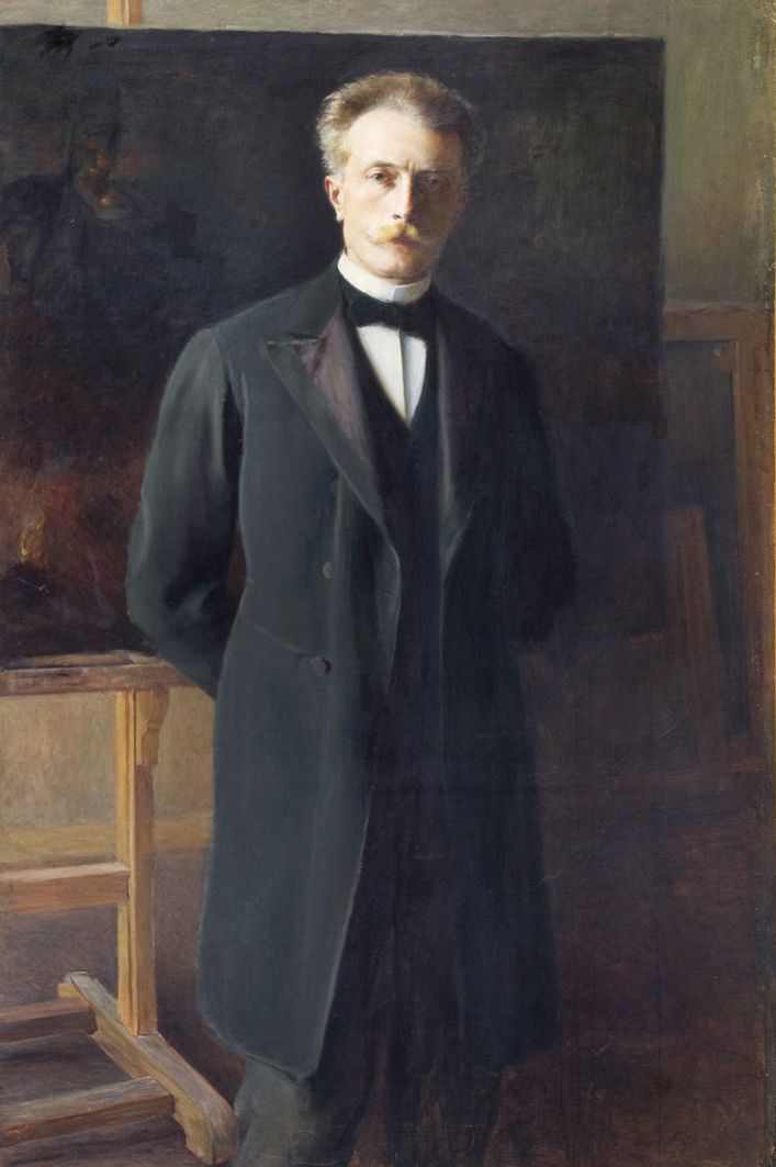 Олександр Авґустинович. Автопортрет, 1899