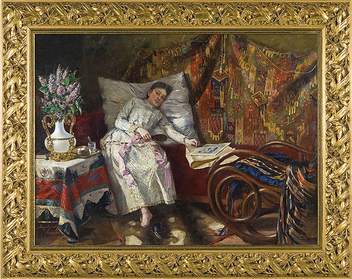 Олександр Авґустинович. Відпочинок, 1890