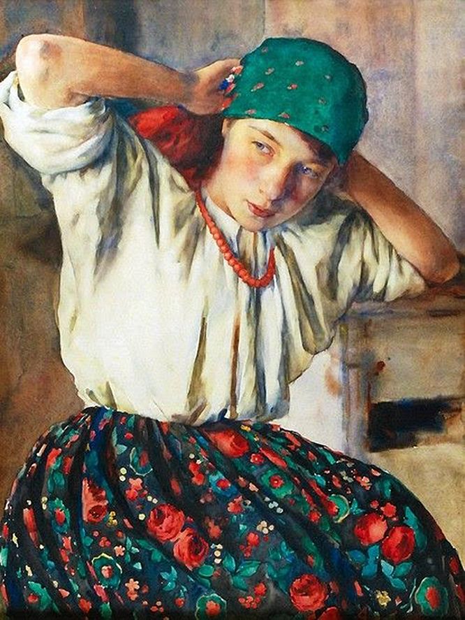 Олександр Авґустинович. Жіночий портрет, 1938