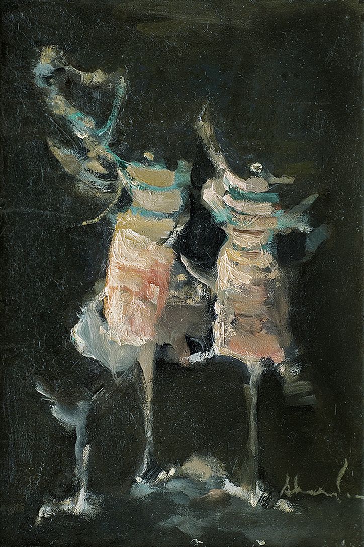 Альфред Абердам. Танцівниці, 1962