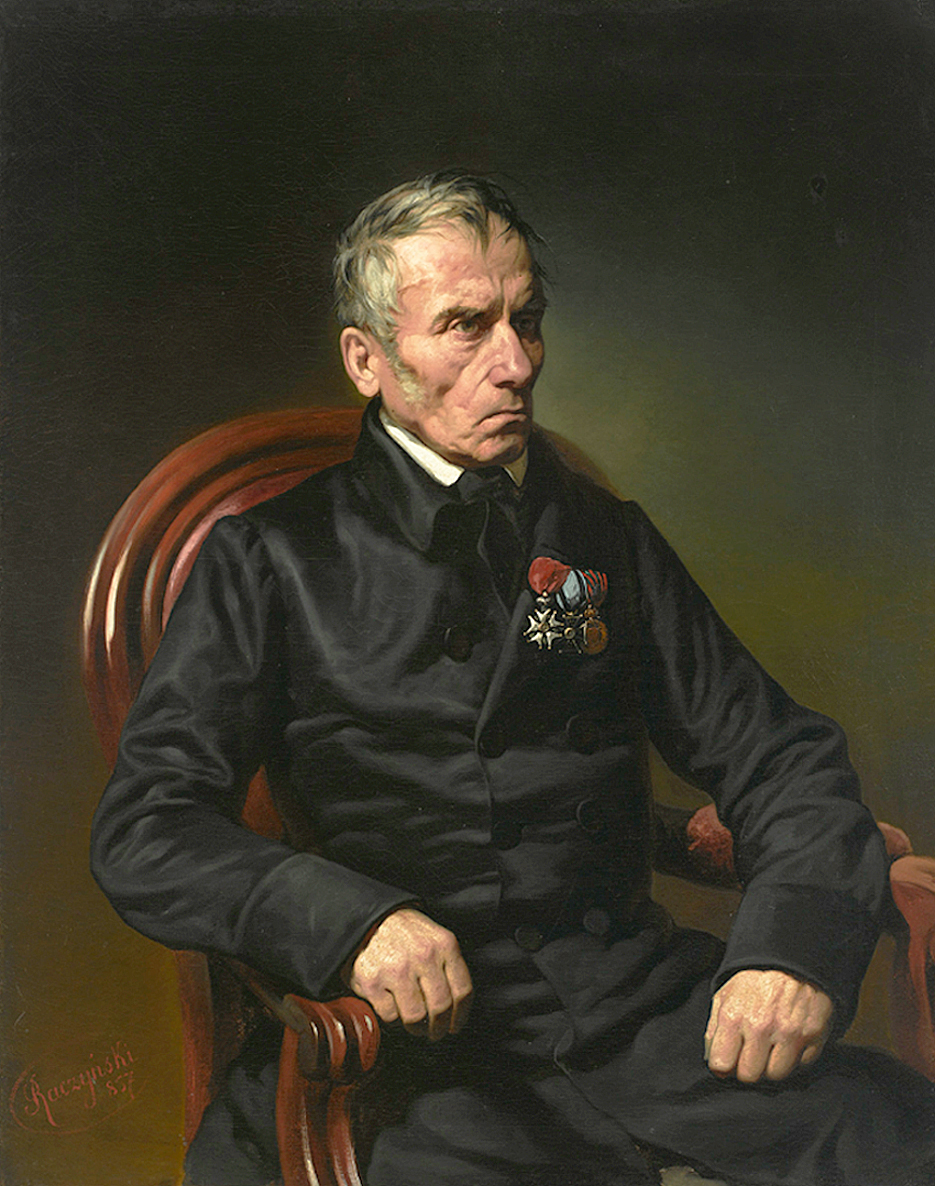 Александер Рачинський. Генерал Мацей Рибинський, 1857; олія, полотно