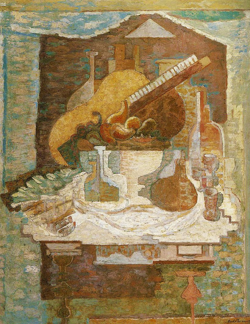 Анджей Пронашко. Натюрморт, 1939; олія, полотно; музей Чікаго
