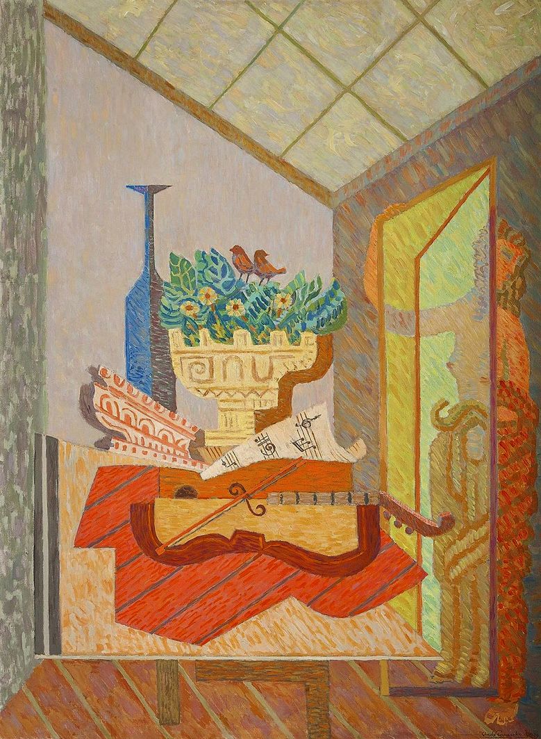 Анджей Пронашко. Ранок у студії, 1939; олія, полотно; NMW
