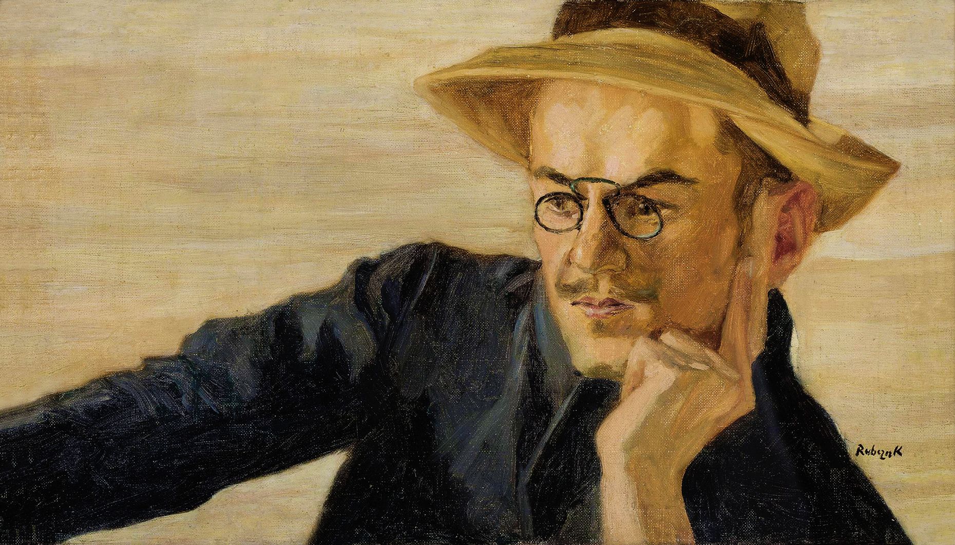 Ян Рубчак. Портрет, 1941; олія, полотно; NMW