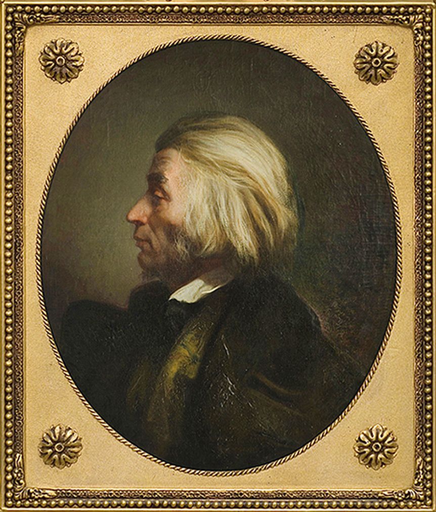 Францішек Томаш Тепа. Адам Міцкевич, 1857; полотно, олія