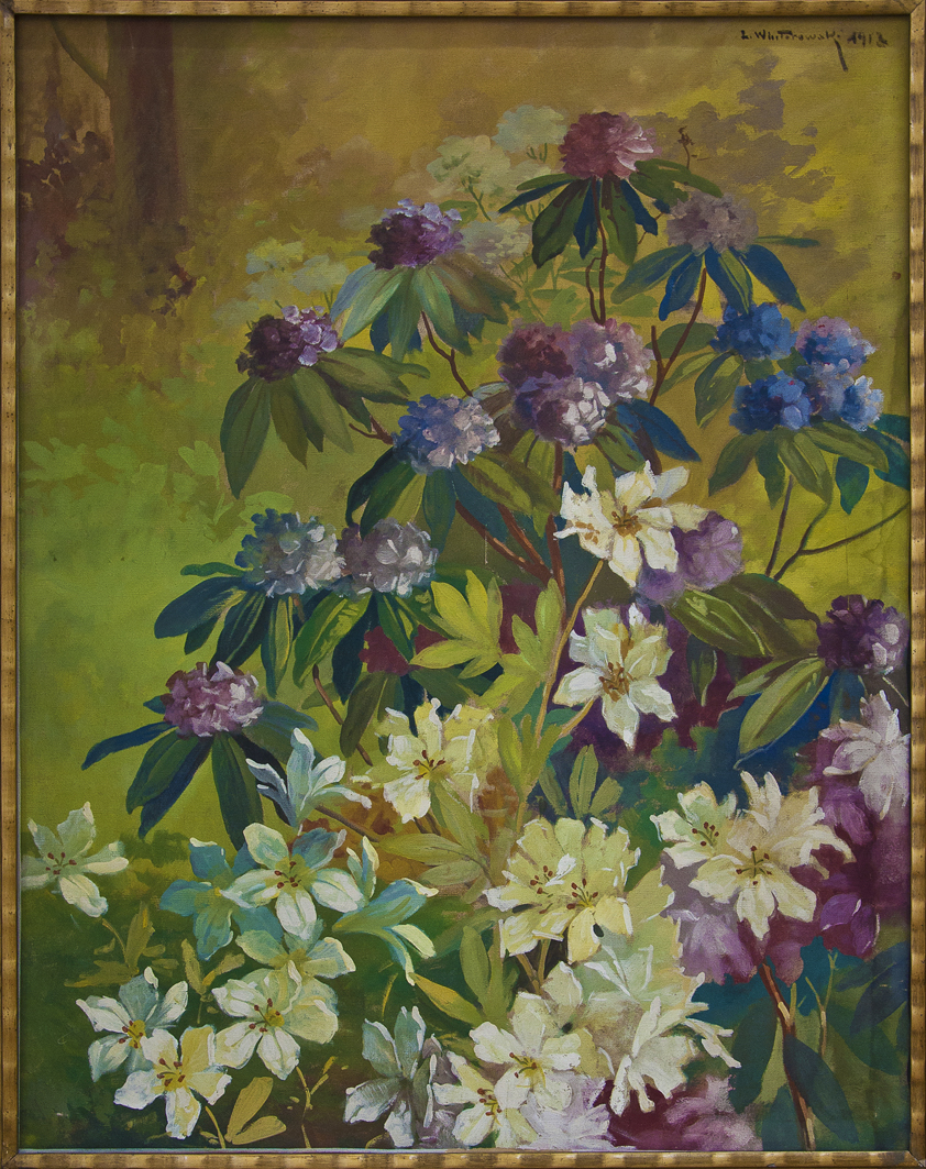 Леонард Вінтеровський. Квіти, 1913; папір, туш, гуаш; ЛНГМ