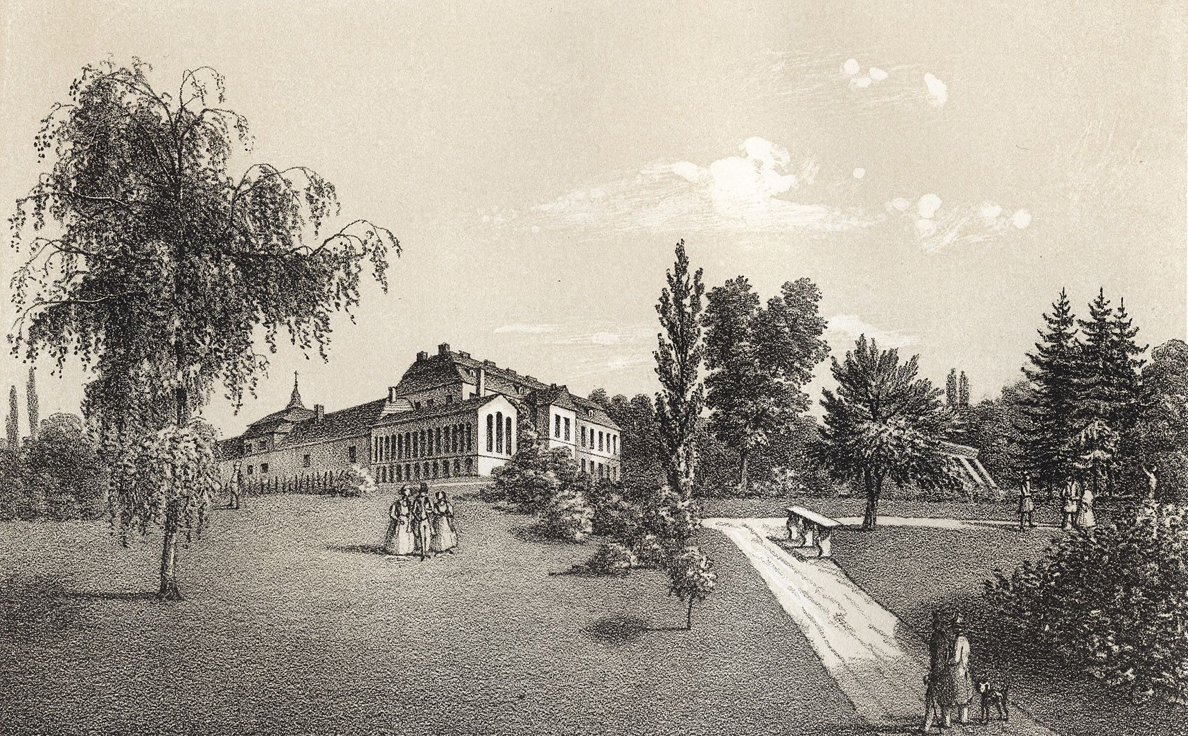 Мацей Боґуш Зиґмунт Стенчинський. Палац в Пеняках (Броди), 1848