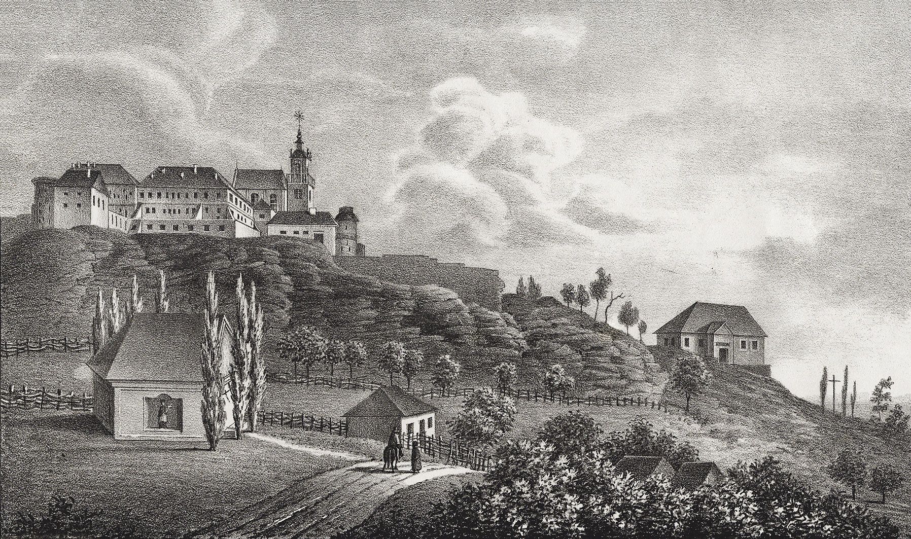 Мацей Боґуш Зиґмунт Стенчинський. Підкамінь (Броди) монастир, 1846; літографія