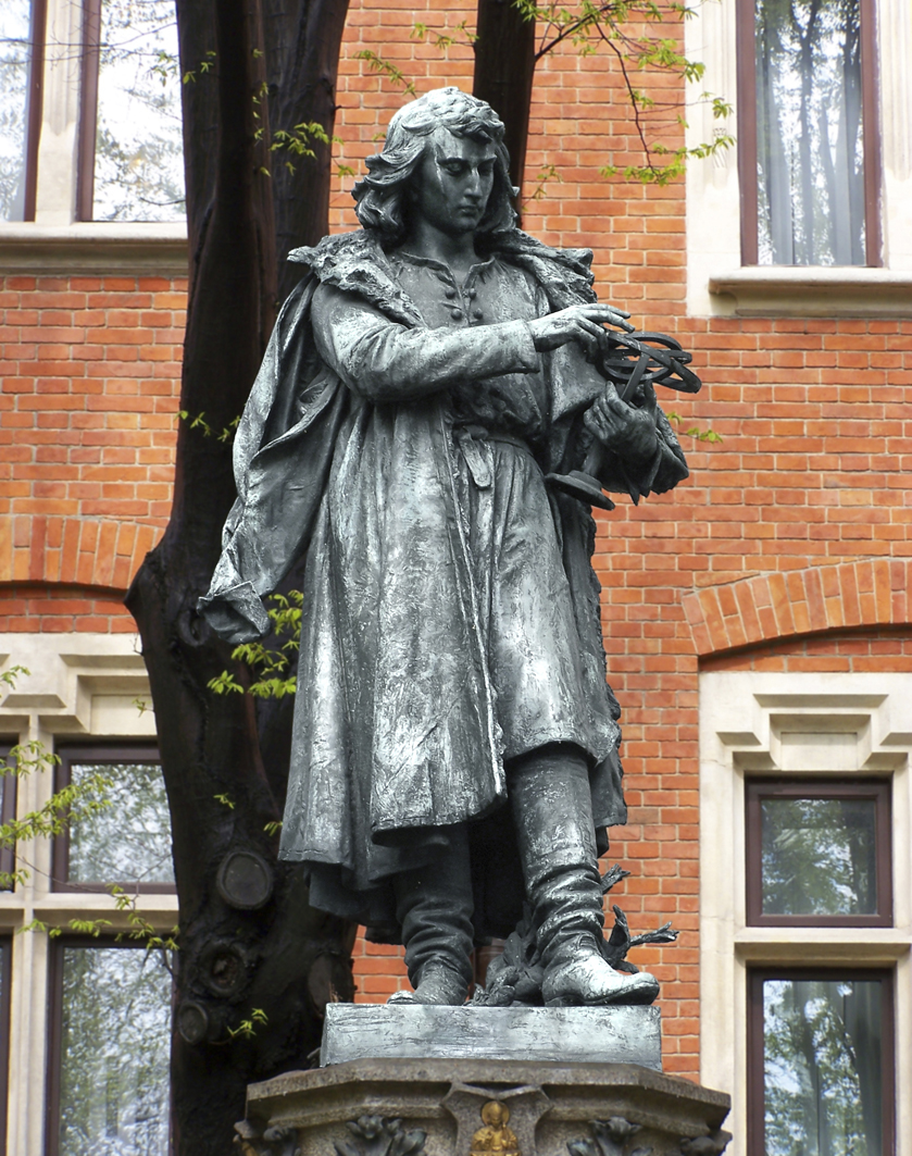 Ципріан Годебський. Пам'ятник Миколаю Копернику, Краків, 1899; бронза