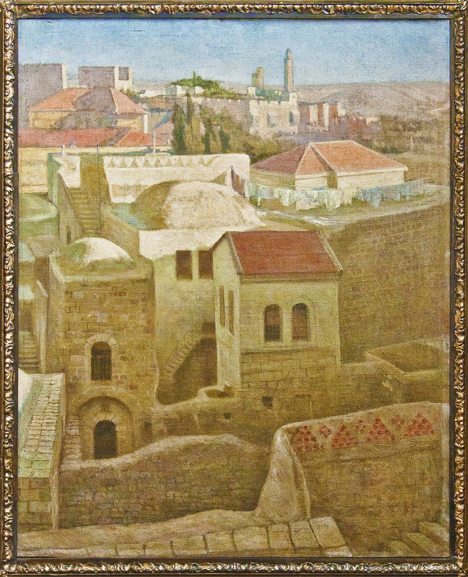 Модест Сосенко. Єрусалим, 1906; олія, полотно, НМЛ