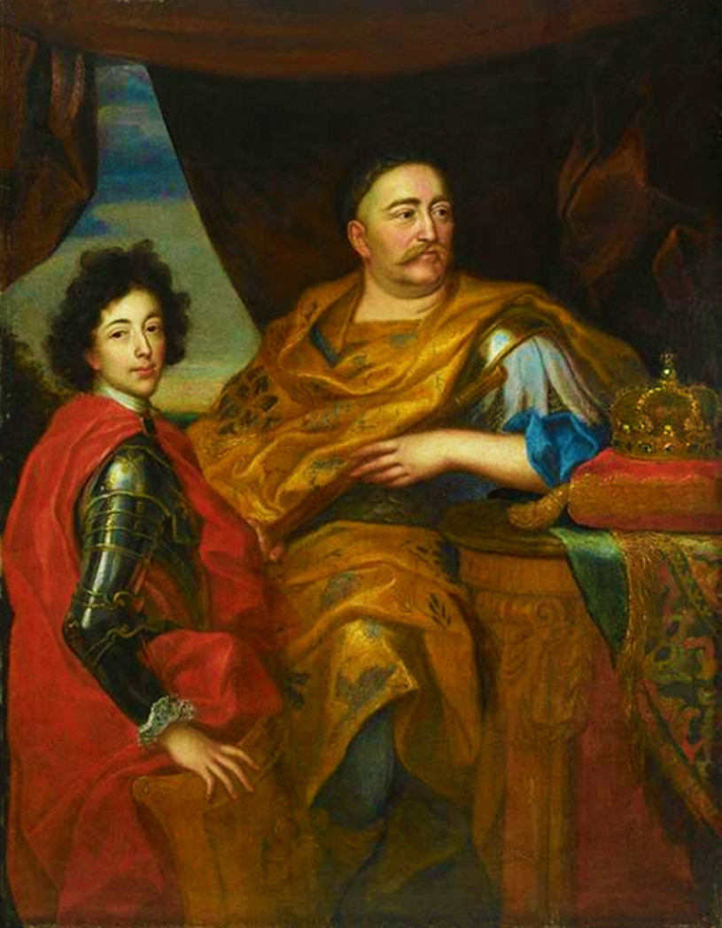 Єжи Шимонович. Ян ІІІ Собеський і син Якуб