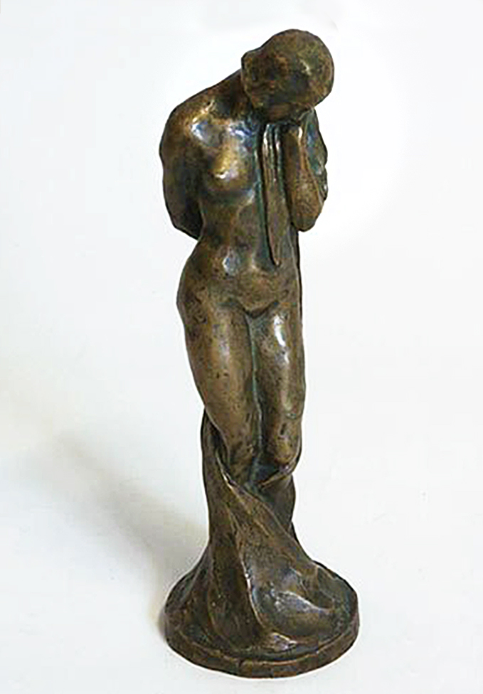 Ядвіга Городиська. Ню, 1931; бронза, сплав, h-34