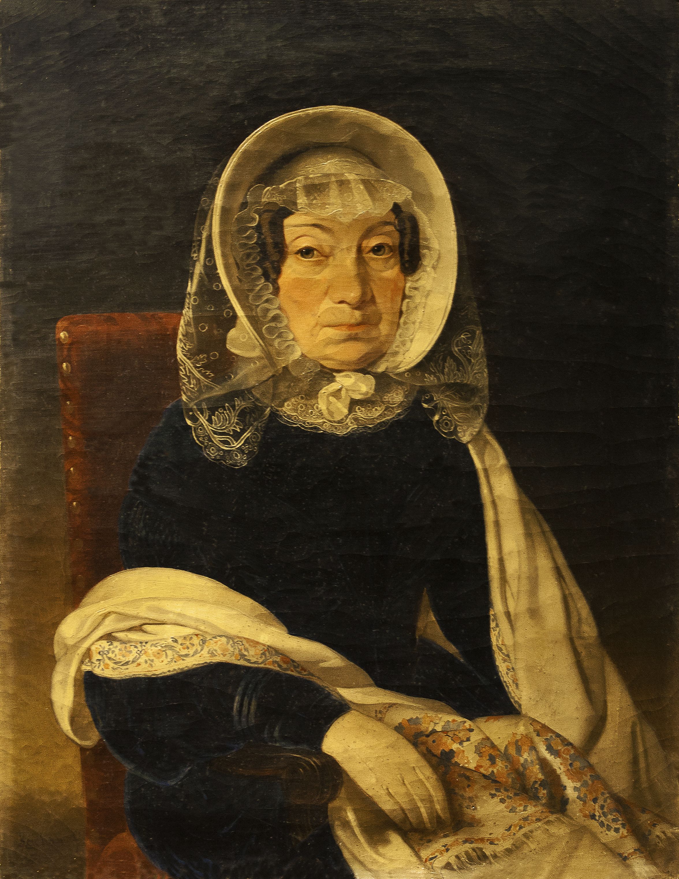 Алоїзій Рейхан. Магдалена Морська, 1840-і; олія, полотно, ЛНГМ