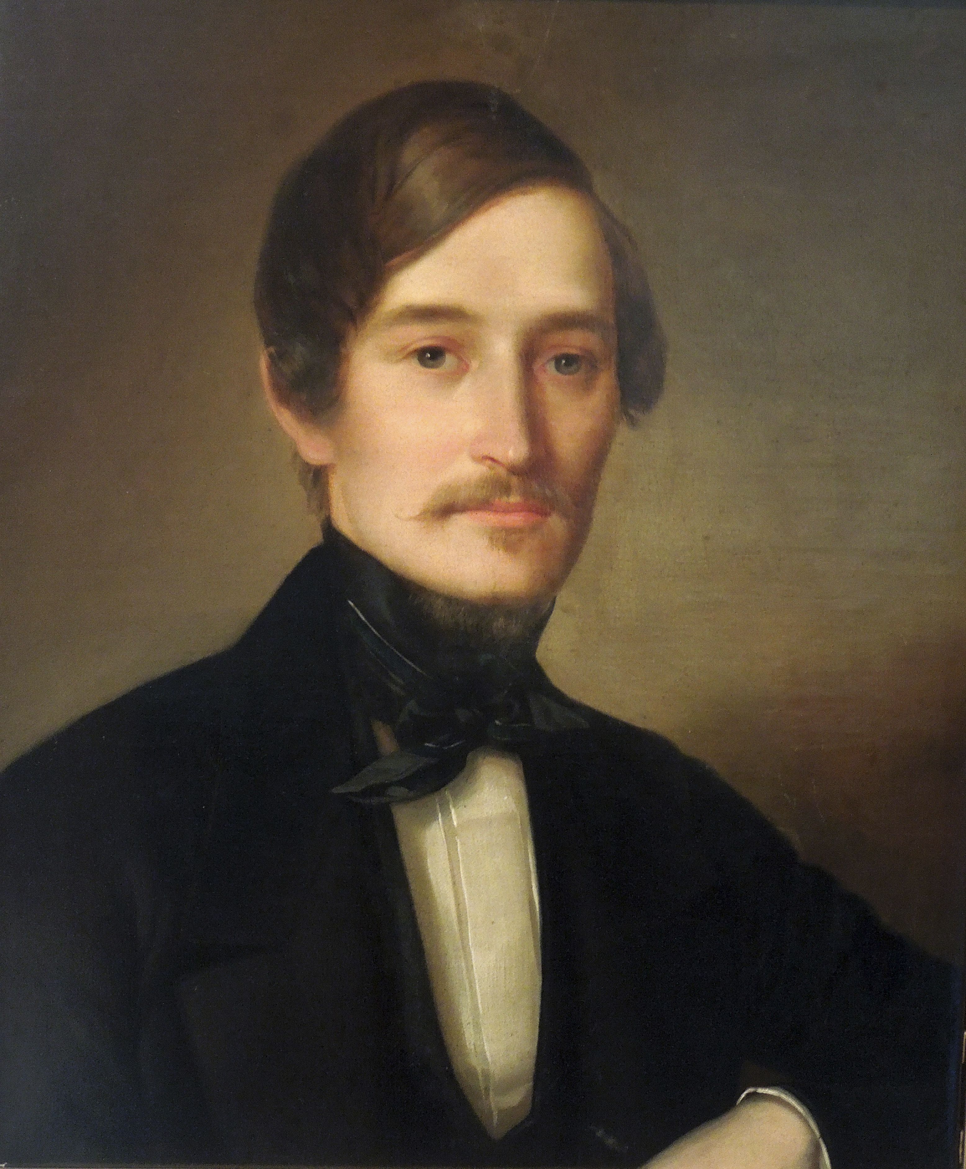 Карл Аренд. Генрих Шетер, 1850; олія, полотно
