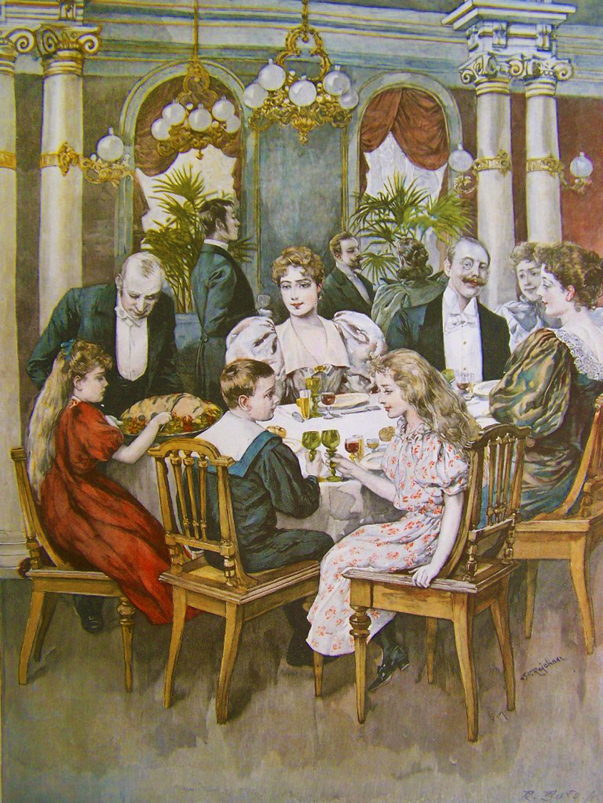 Станіслав Рейхан. Різдвяна вечеря, 1896