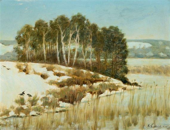Марцін Готтліб. Пейзаж, 1905