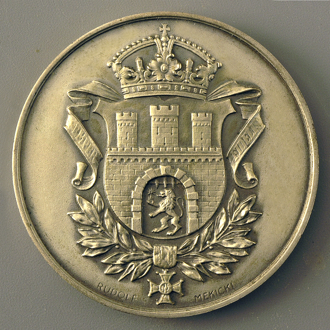 Рудольф Менкицький. Медаль Торгово-промислової палати у Львові, 1926