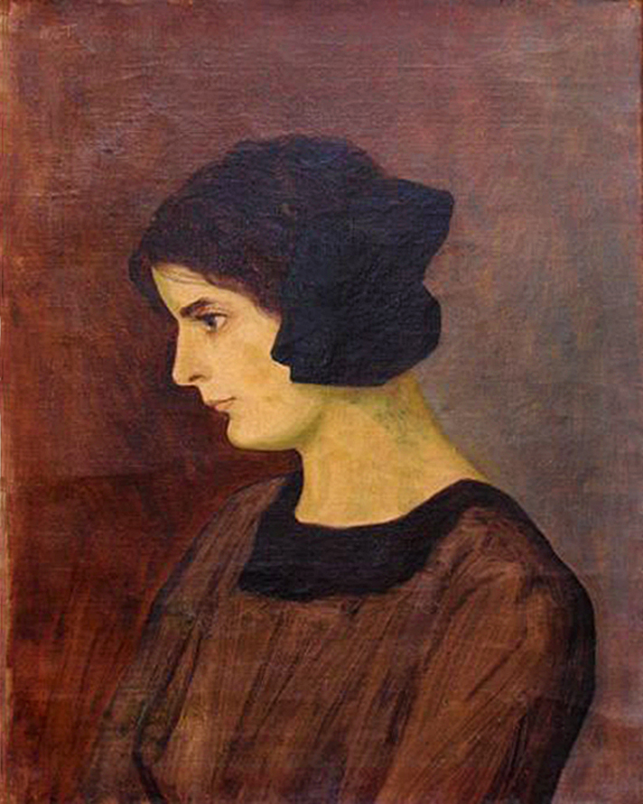 Юліан Буцманюк. Портрет молодої жінки