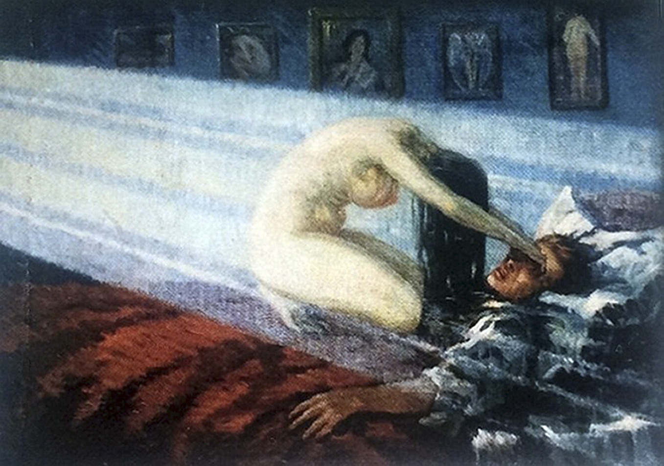 Юліан Буцманюк. Смерть художника, 1920