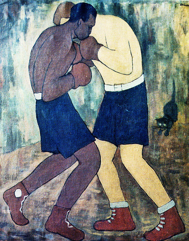 Денис-Лев Іванцев. Ґротеска, 1938; полотно, олія